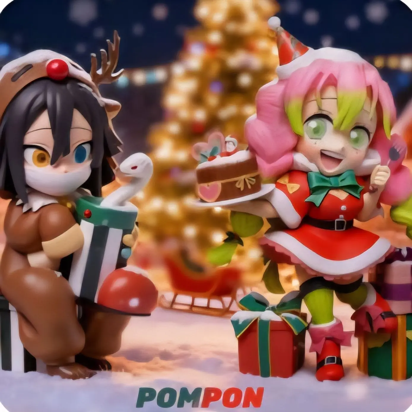 Zzamin의 오바나이와 미츠리의 크리스마스