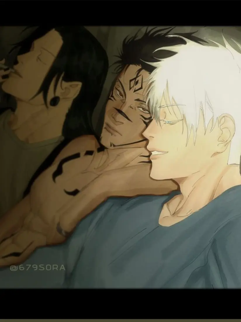 CasualQuest4597의 Sukuna, suguru and gojo.. hybrids