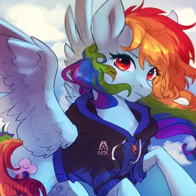 Profile image of Rainbow dash