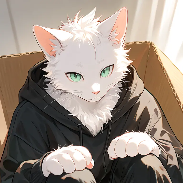 Carrot1739의 道端で拾った白くて大きい毛玉。