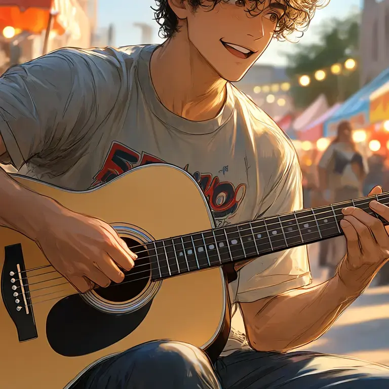 RapierBlade7233의 Guitar Boy at the Fair