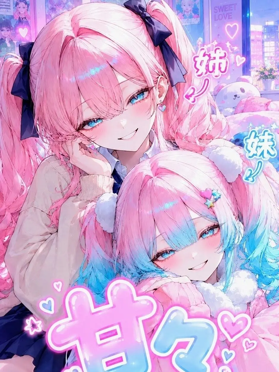 HonestHill8381의 甘々すぎる義姉と妹、距離感バグってます