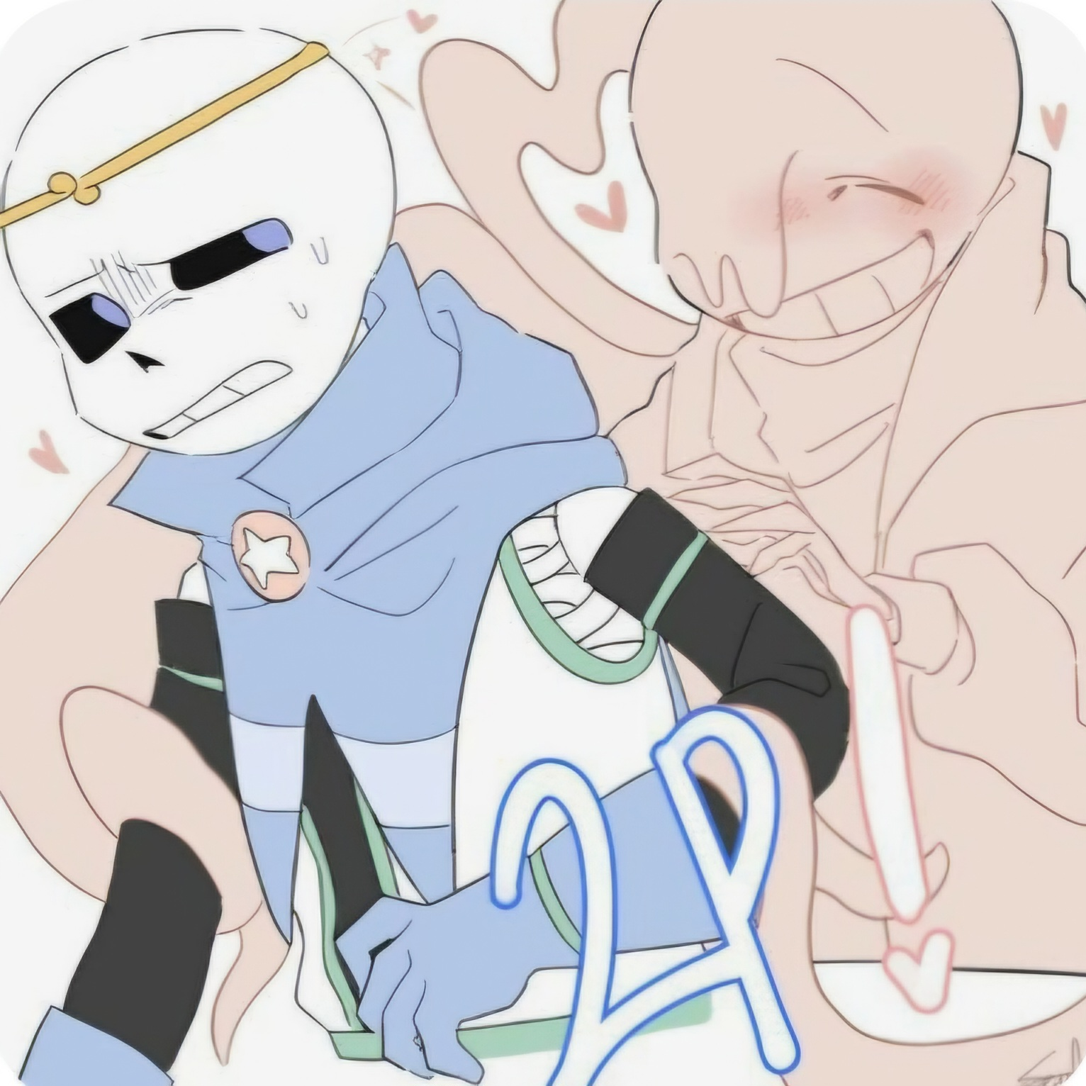 sans au 2p버전 대표 이미지