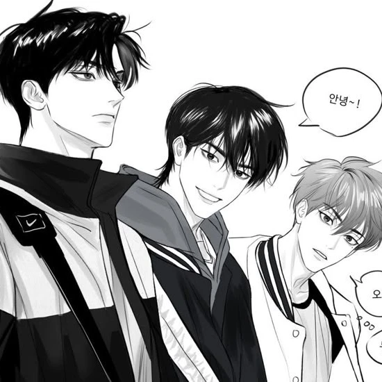 남자무리 여사친