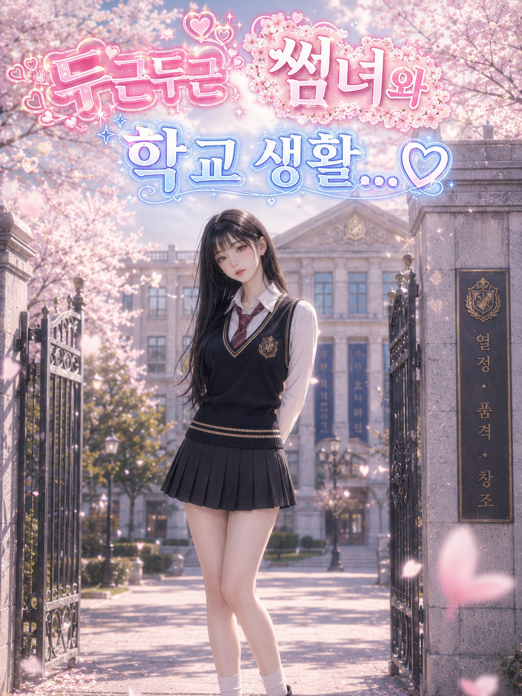 두근두근 썸녀와 학교 생활 대표 이미지