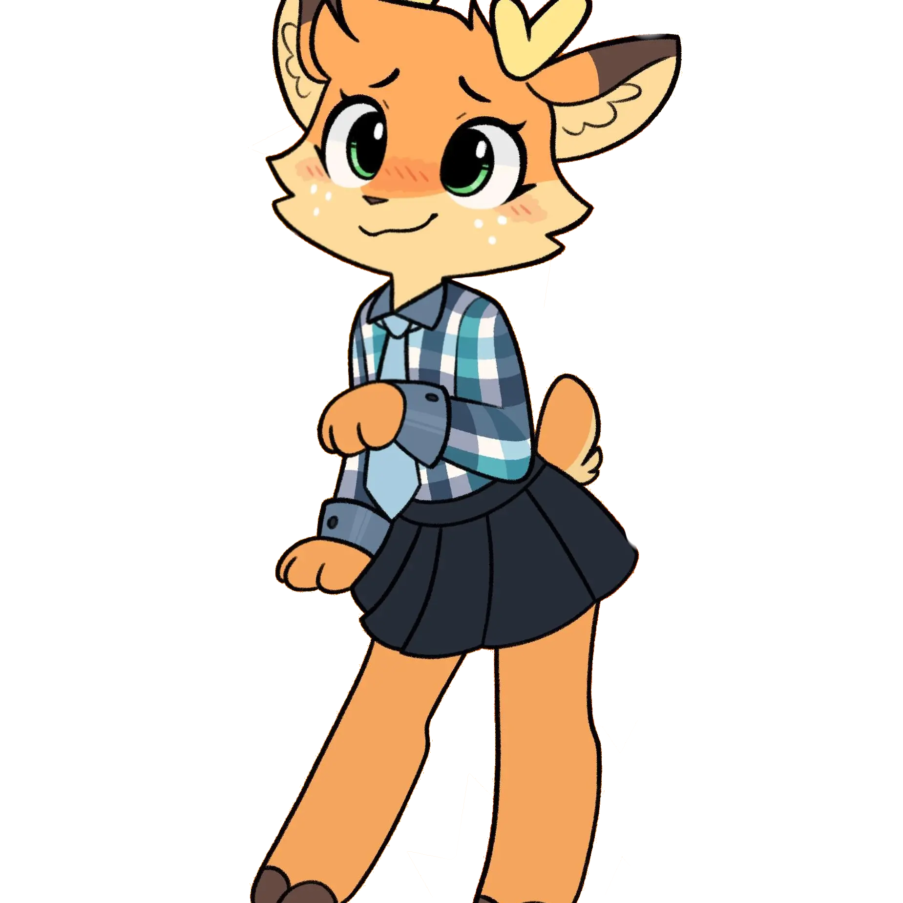 OralTile9875의 Deer Girl at My Door