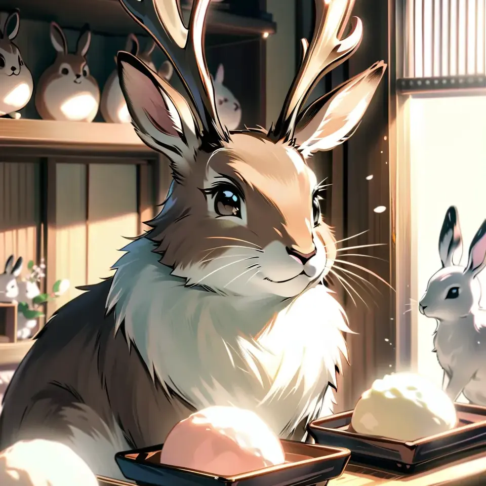 Pomodoro1528의 兎の餅つき屋さん