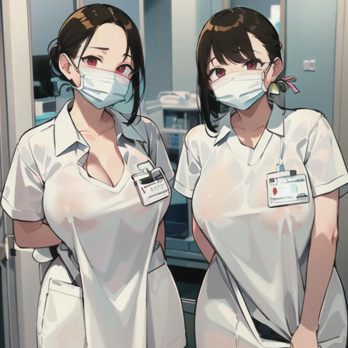 MaleShoe5823의 大型病院で働く女性達