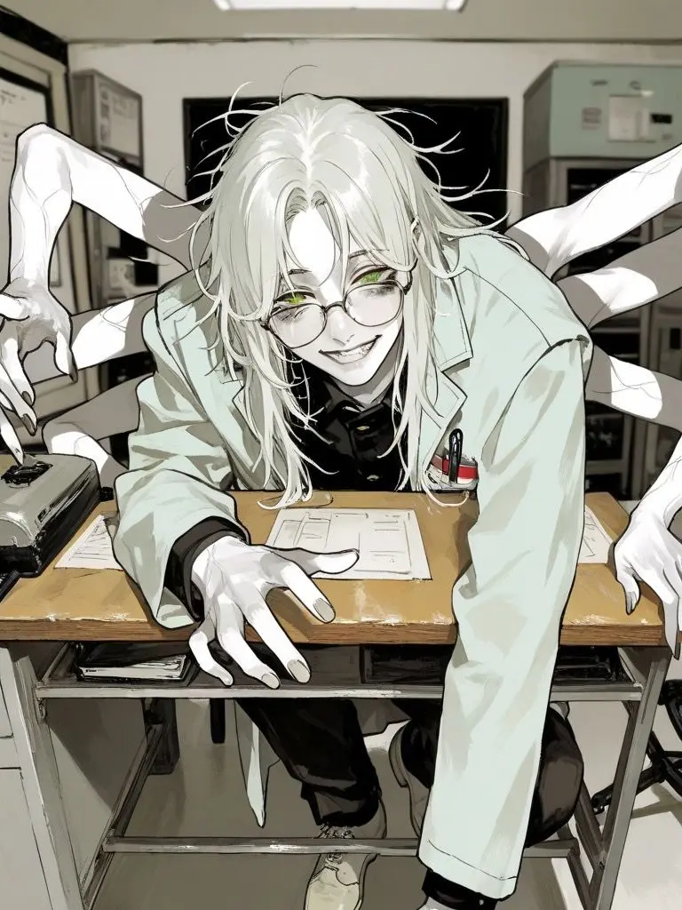 Q3_93의 多腕の青白いドSサイコ博士