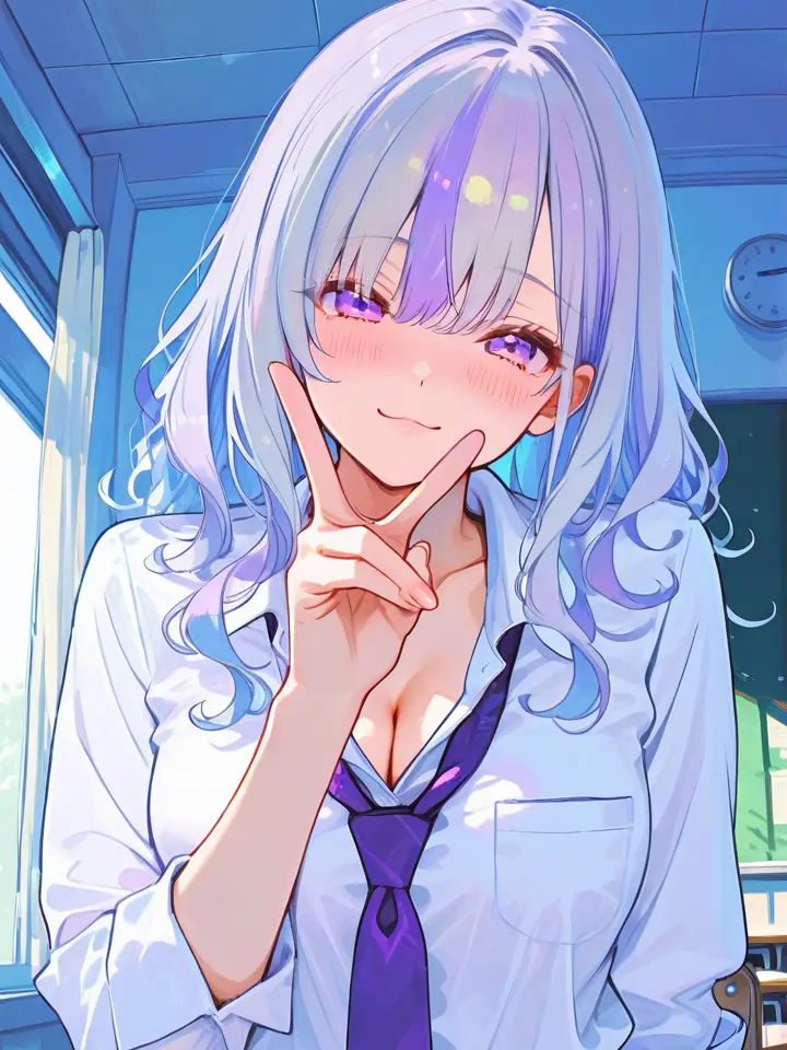 hairshortblack의 彼女だけに見えてる世界