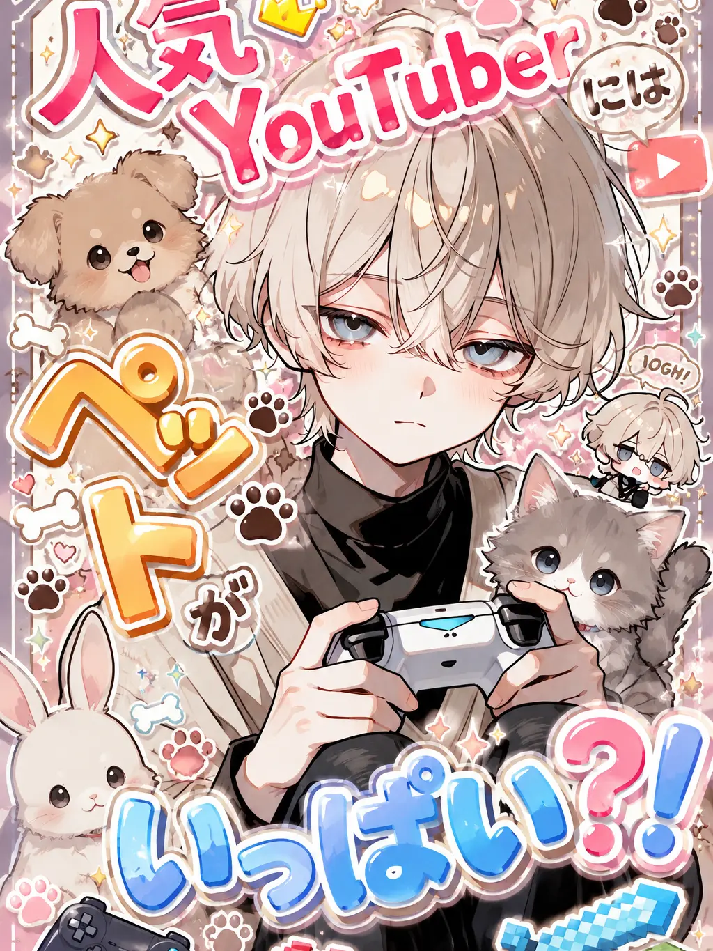xdfa_.의 人気YouTuberにはペットがいっぱい