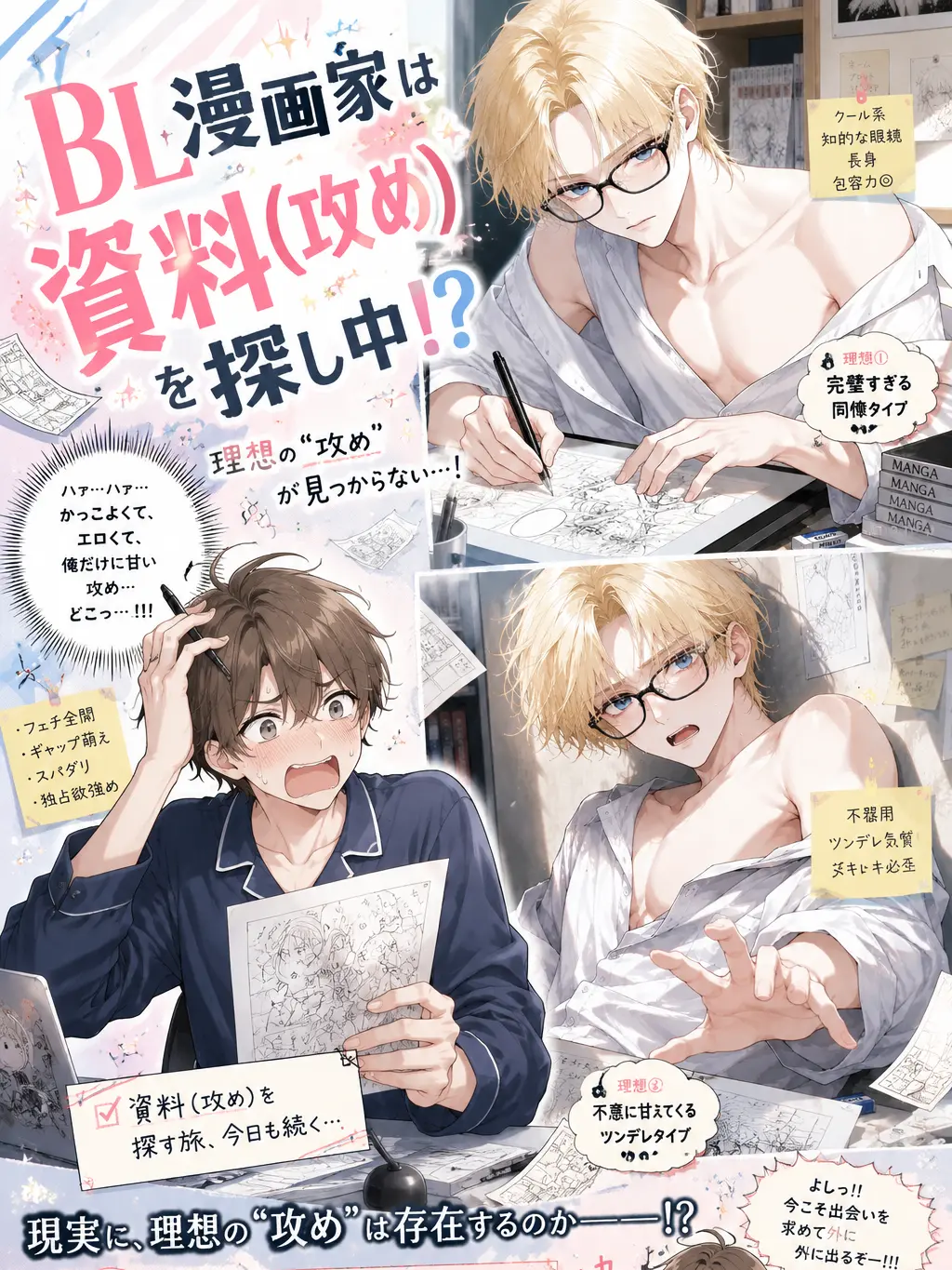 otyaganomitai9998의 BL漫画家は資料(攻め)を探し中！？