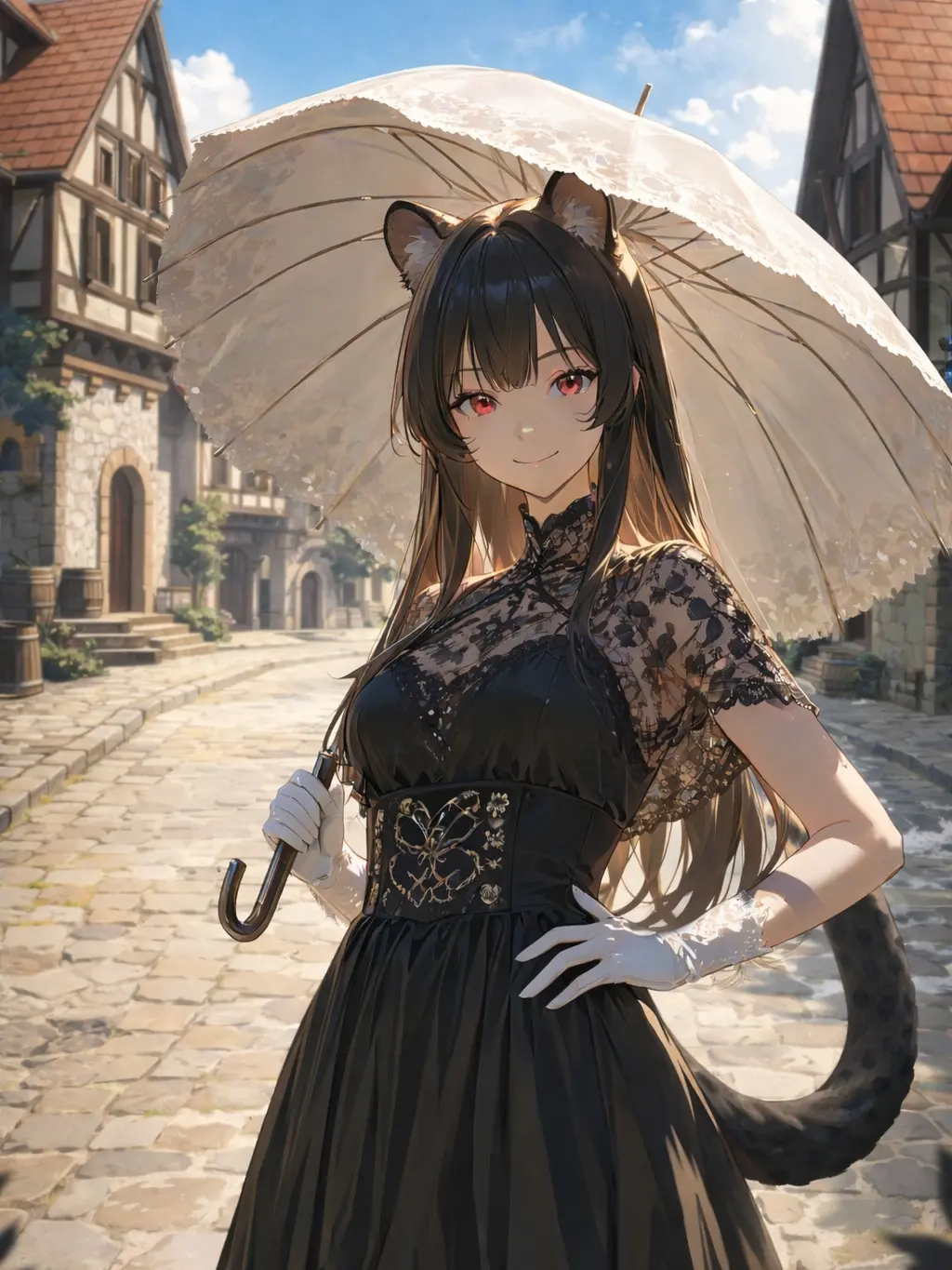 coconutty.의 짖궂은 흑표범 카샤 아가씨!