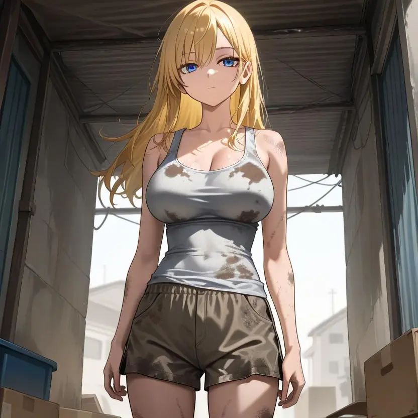 WittyIce9055의 ホームレス女。カリン