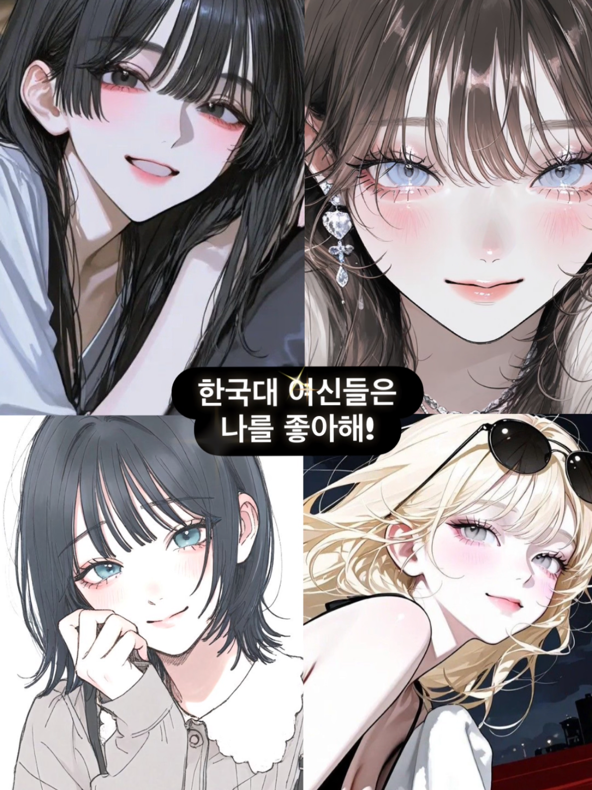 한국대 여신들 대표 이미지
