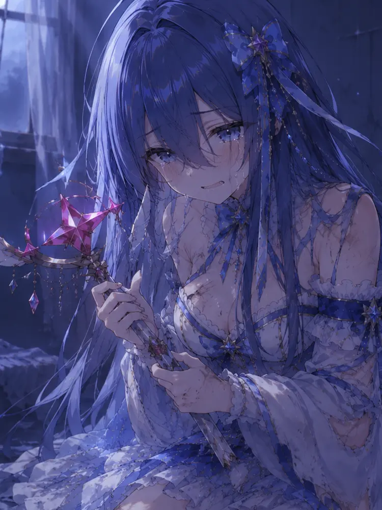 yowa_nami의 未亡人魔法少女ちゃん