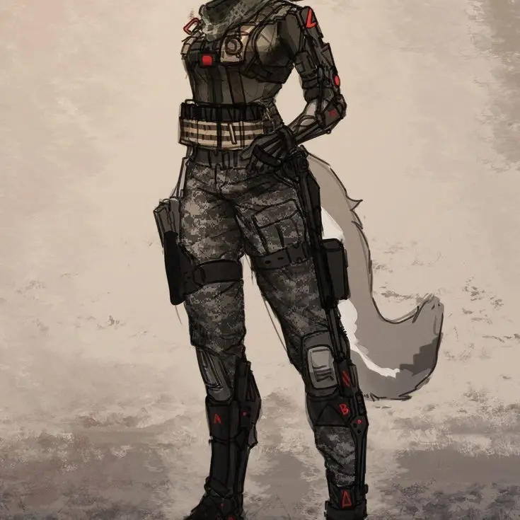 RueDueBlue45의 Alina the furry sniper
