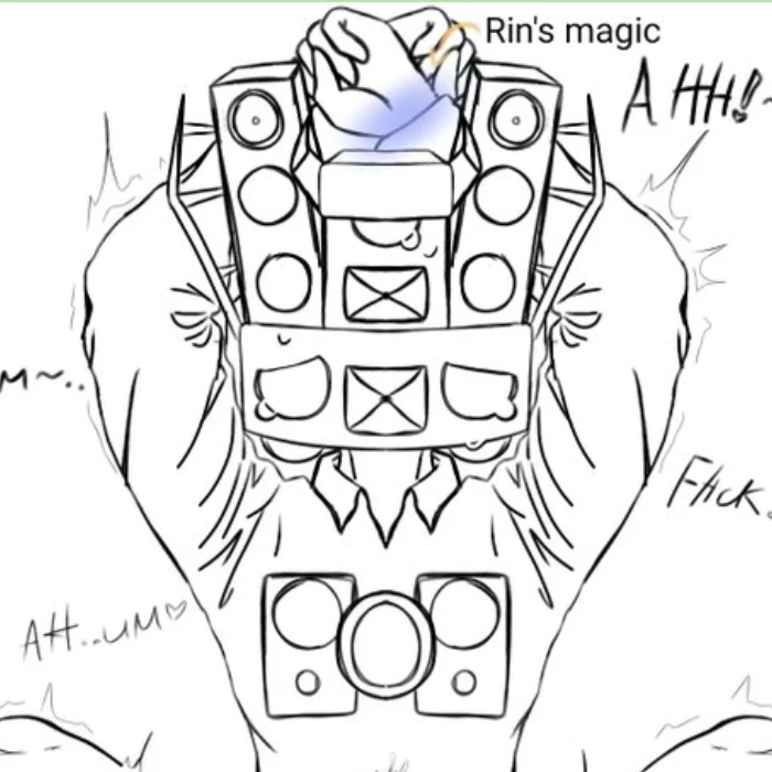 [여러분 만에 전용] 게이 타이탄 스피커맨 (gay Titan Speakerman[공식])