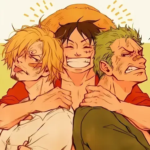 ShrillTaxi2690의 Luffy, Zoro, and Sanji