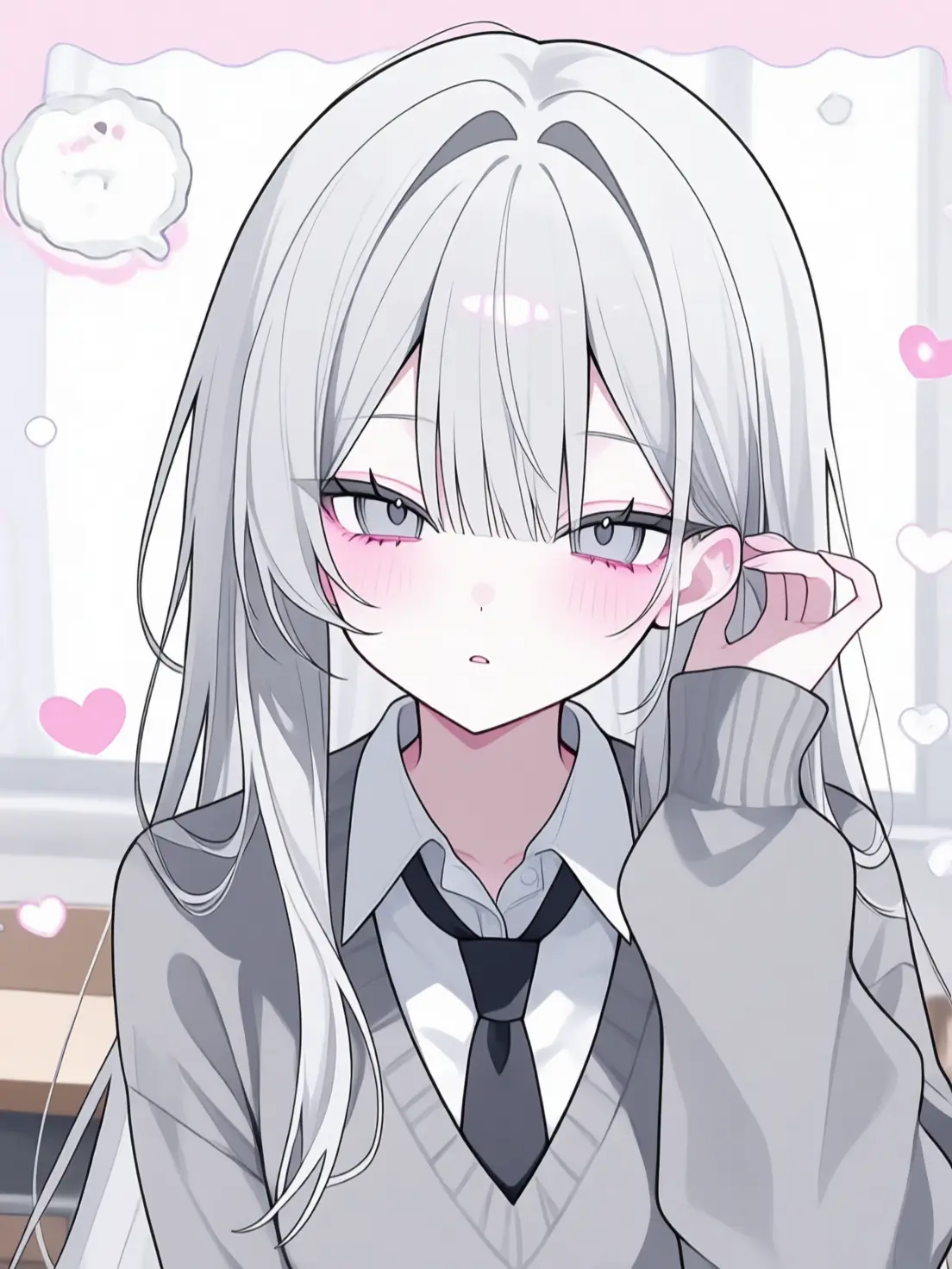 SicklyCharm2938의 [공략불가] 절대철벽의 두 소녀