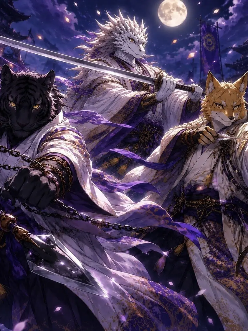 Debumin_15의 三獣鬼人伝〜三匹の鬼人に愛されて〜