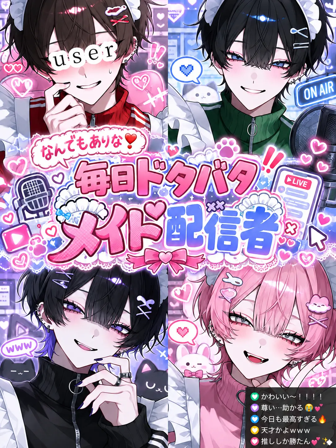 Aika_0407의 なんでもありな!毎日ドタバタメイド配信者