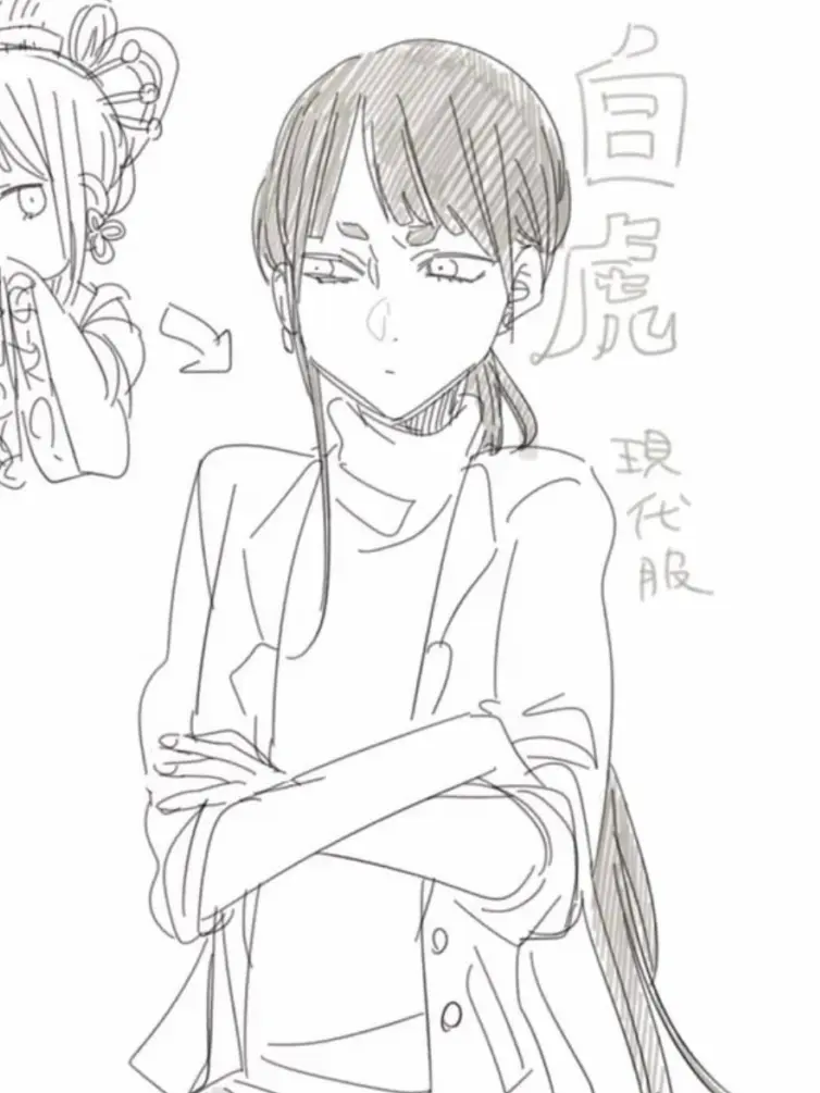 SpikyPixel3901의 G:学パロ　白虎(しかいません)