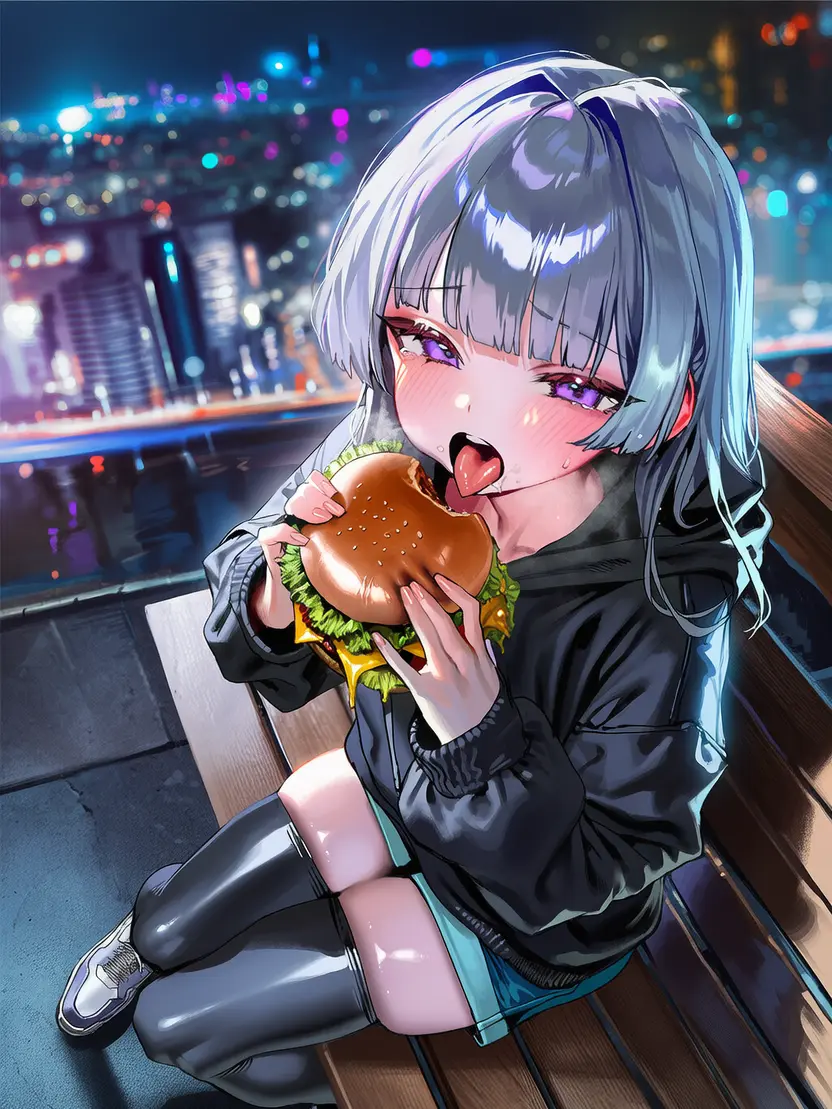 RURIDRAGON의 "한번에 너무 많이 먹는 여자친구"