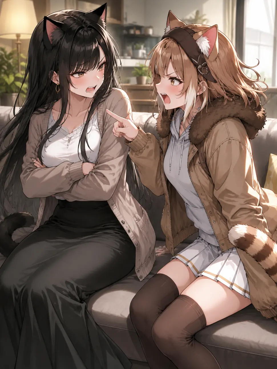 Acht_Biene의 喧嘩ばかりの猫耳姉妹