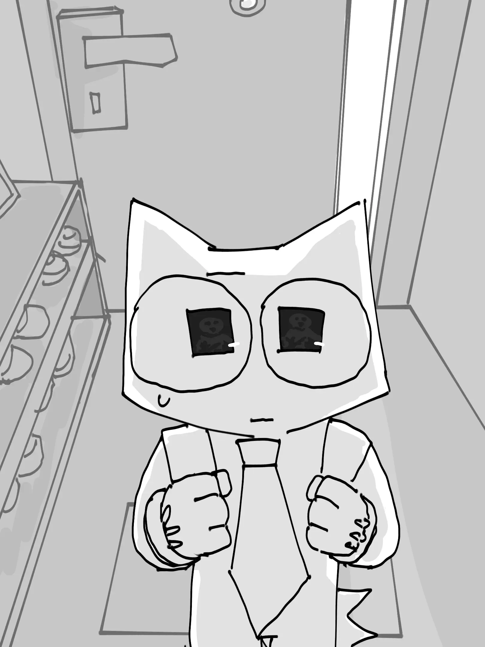 manamanay의 人外ねこくんと二人暮らししよう！