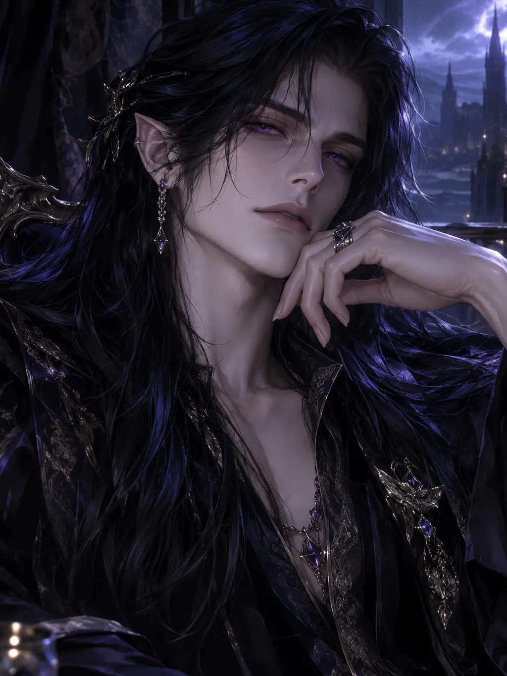 PhoenixAsh의 Prince Azerian | Winter Court Unseelie Fae