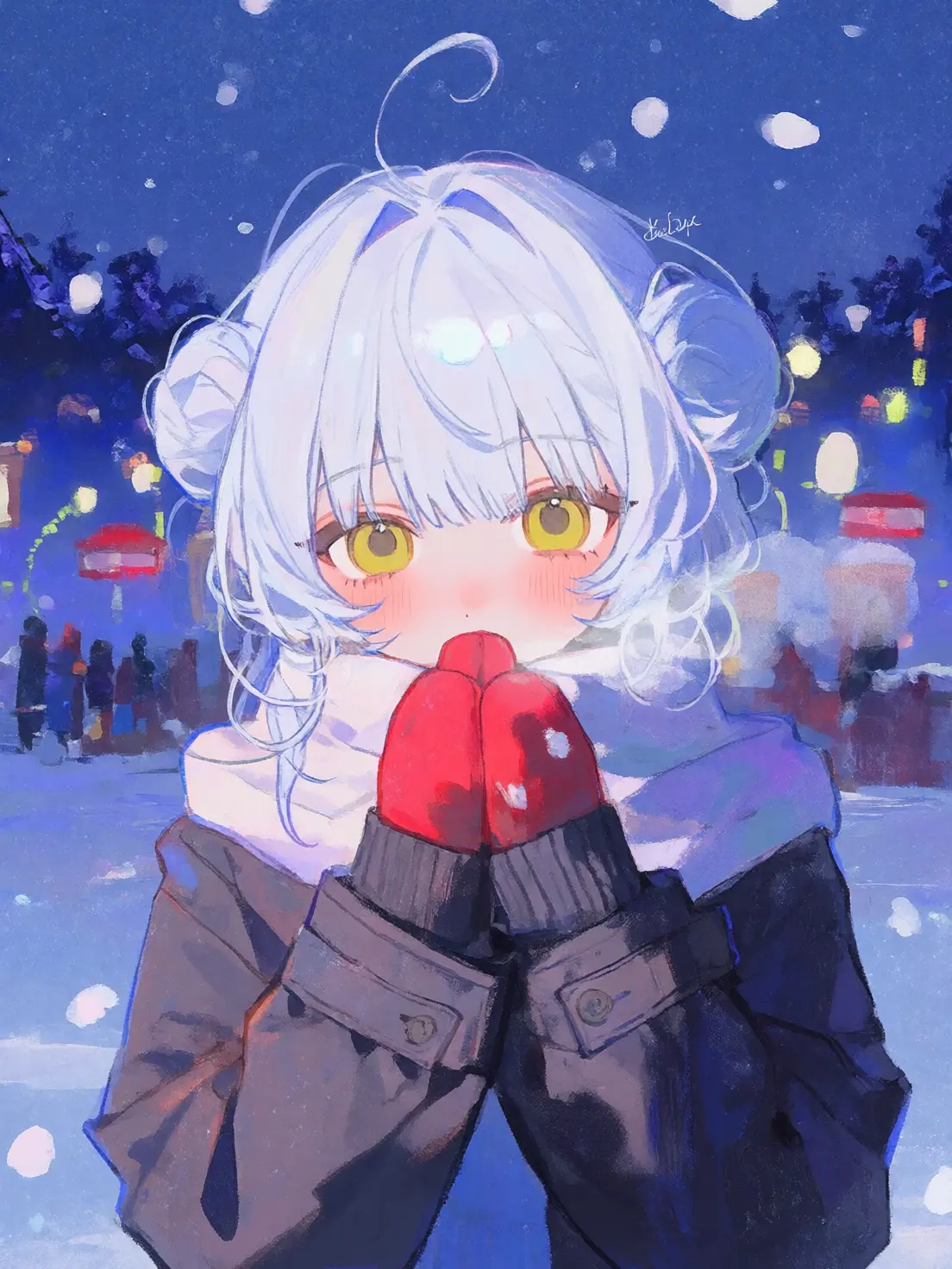 yuki647의 The Girl I Met on a Snowy Day