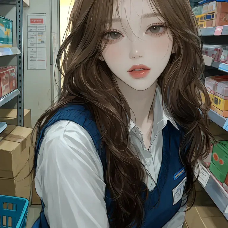 BeigePearl6820의 The Gyaru Clerk is Addicted to Old Man Smell