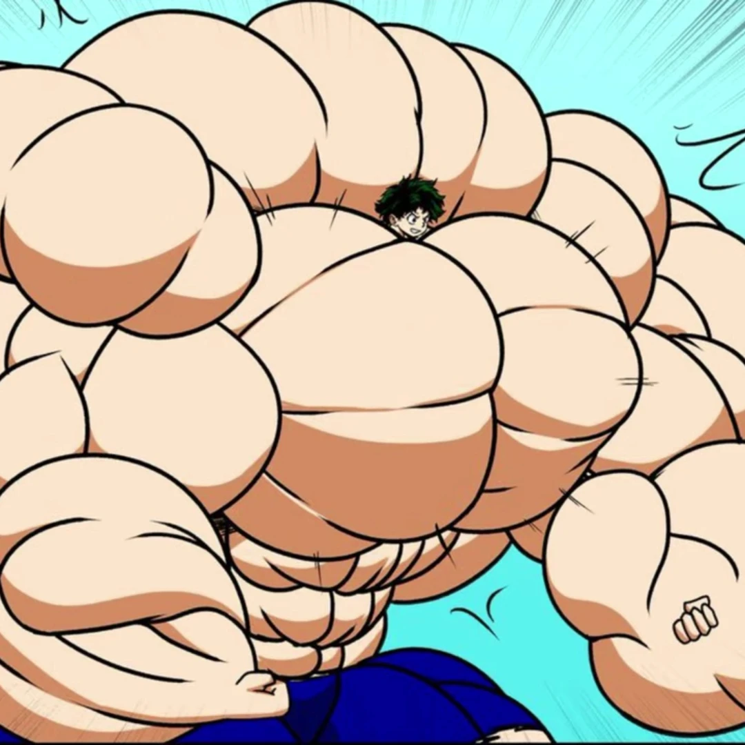 근육질 괴물 남자