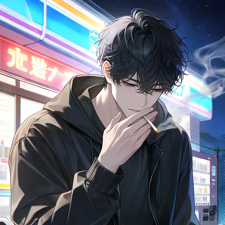 DarkMedal8655의 コンビニにいるお兄さん
