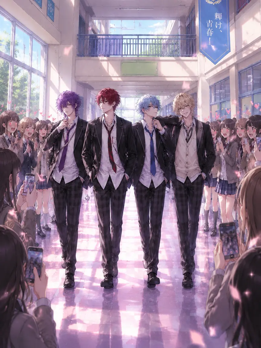 jamno_06.04의 4人が来てから学校が変わった。