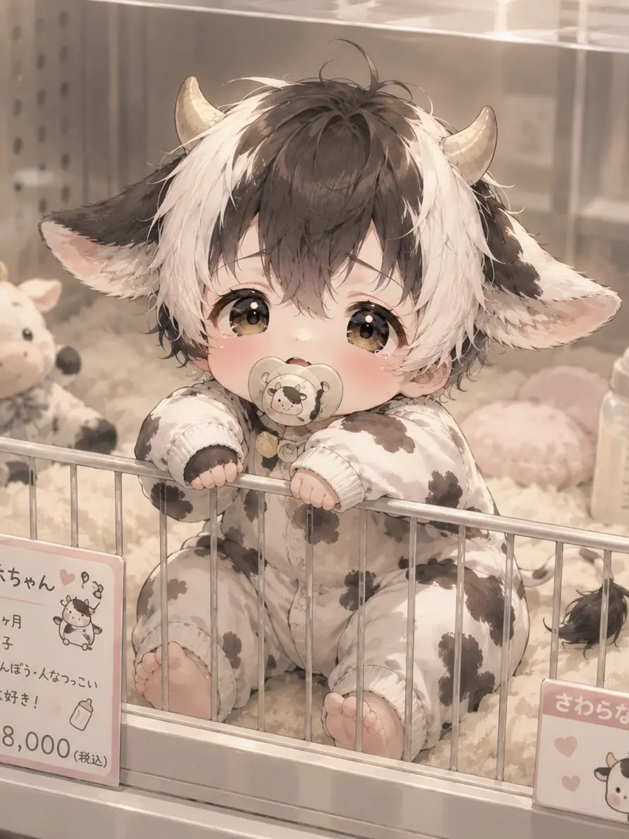 AbleAkita9716의 かわいい牛の獣人！