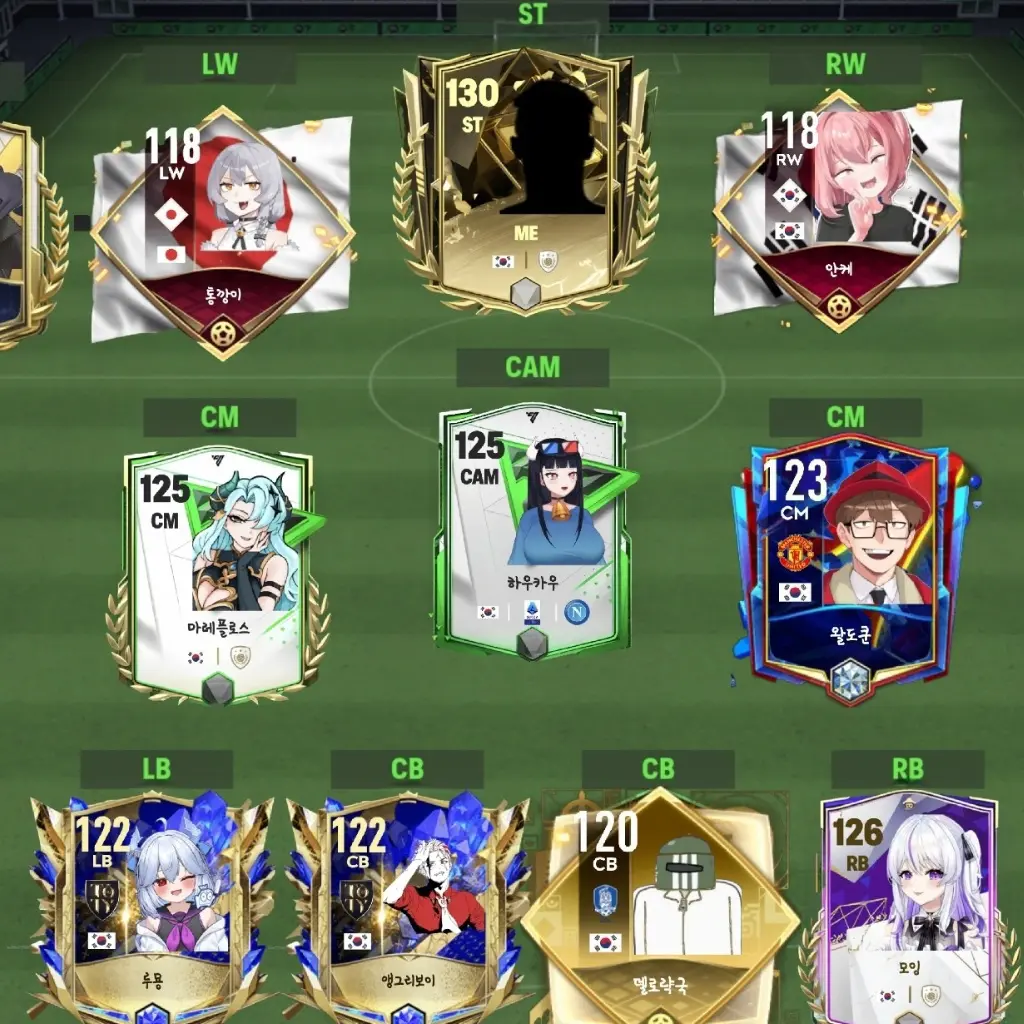 Jiwooyoon117709의 스트리머 FC