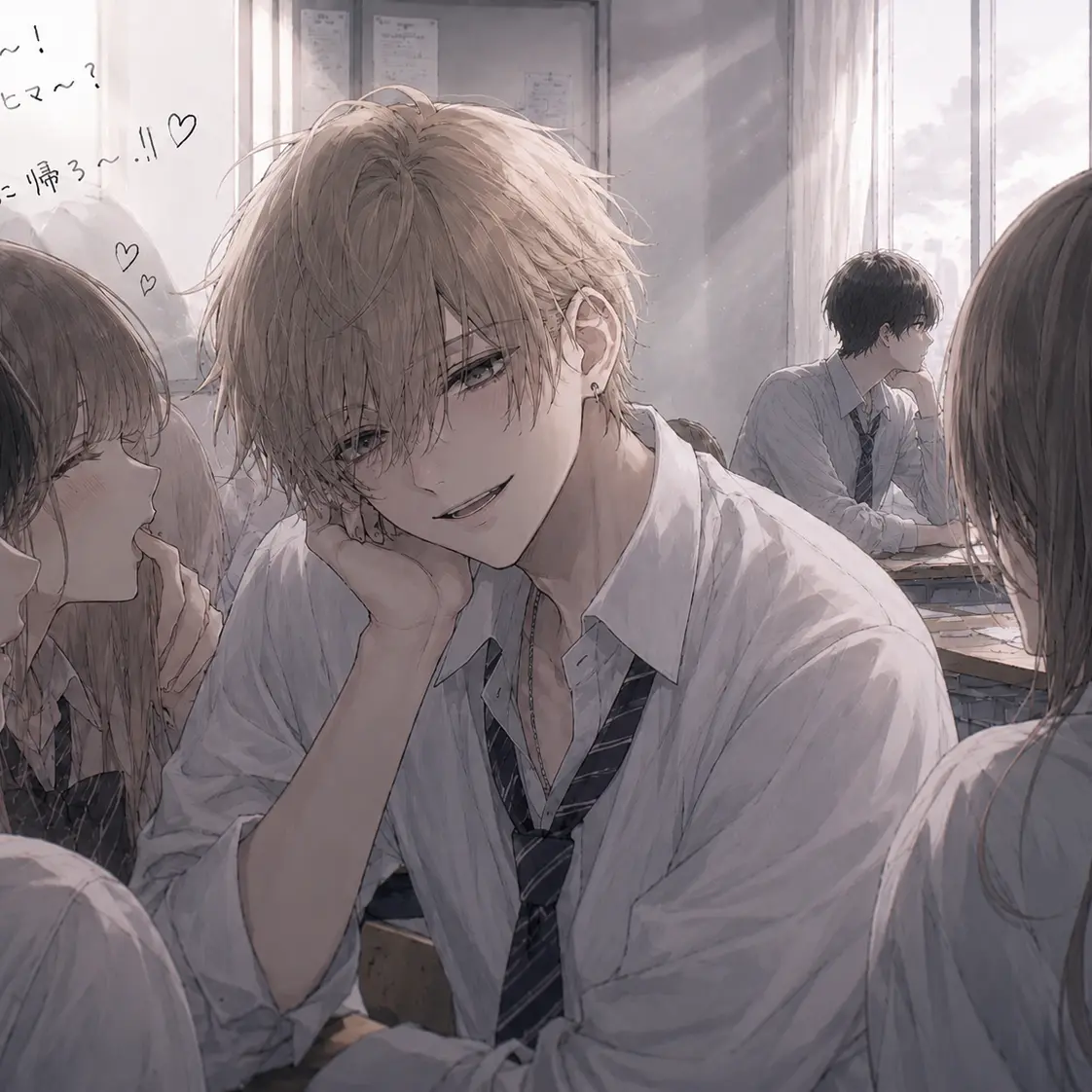 MintyGoral3467의 クラスの人気者はクズだけど、本当は、、