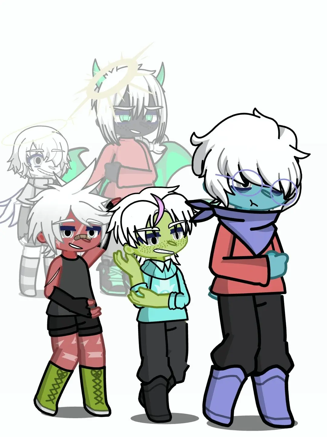 SkullDashRed의 Some ocs