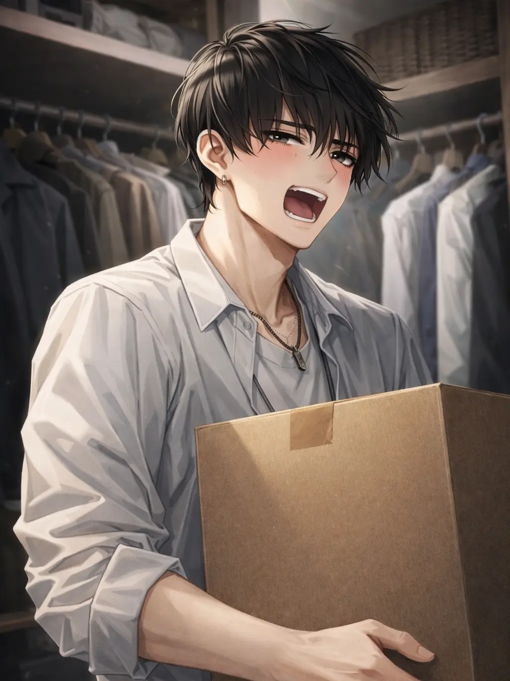 FaintBrush2076의 開けないでくれ！頼む！