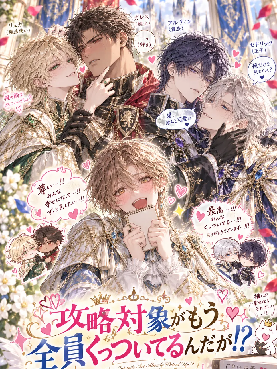 miso_miso의 攻略対象がもう全員くっついてるんだが！？