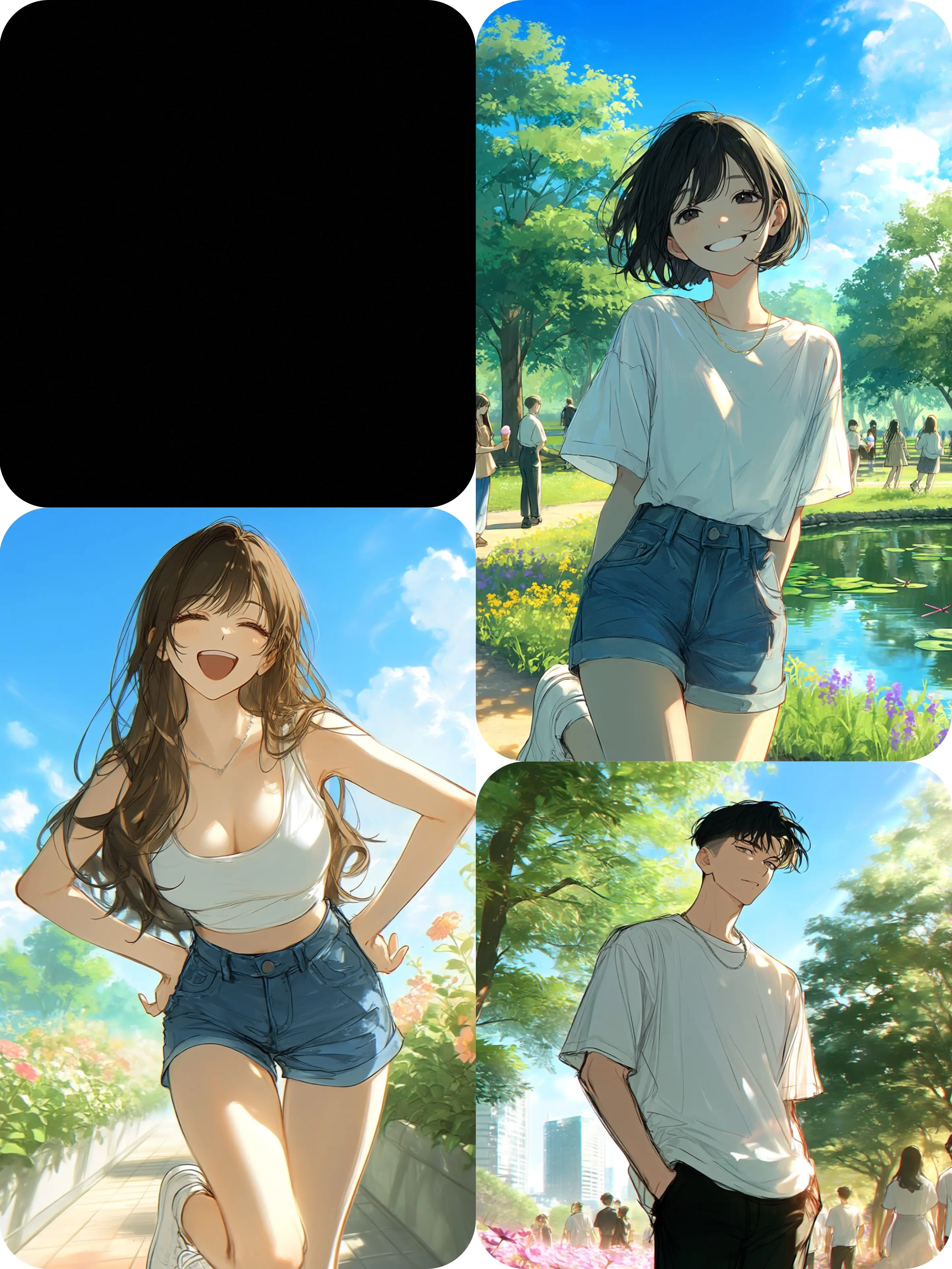 hairshortblack의 歪んだ4角関係