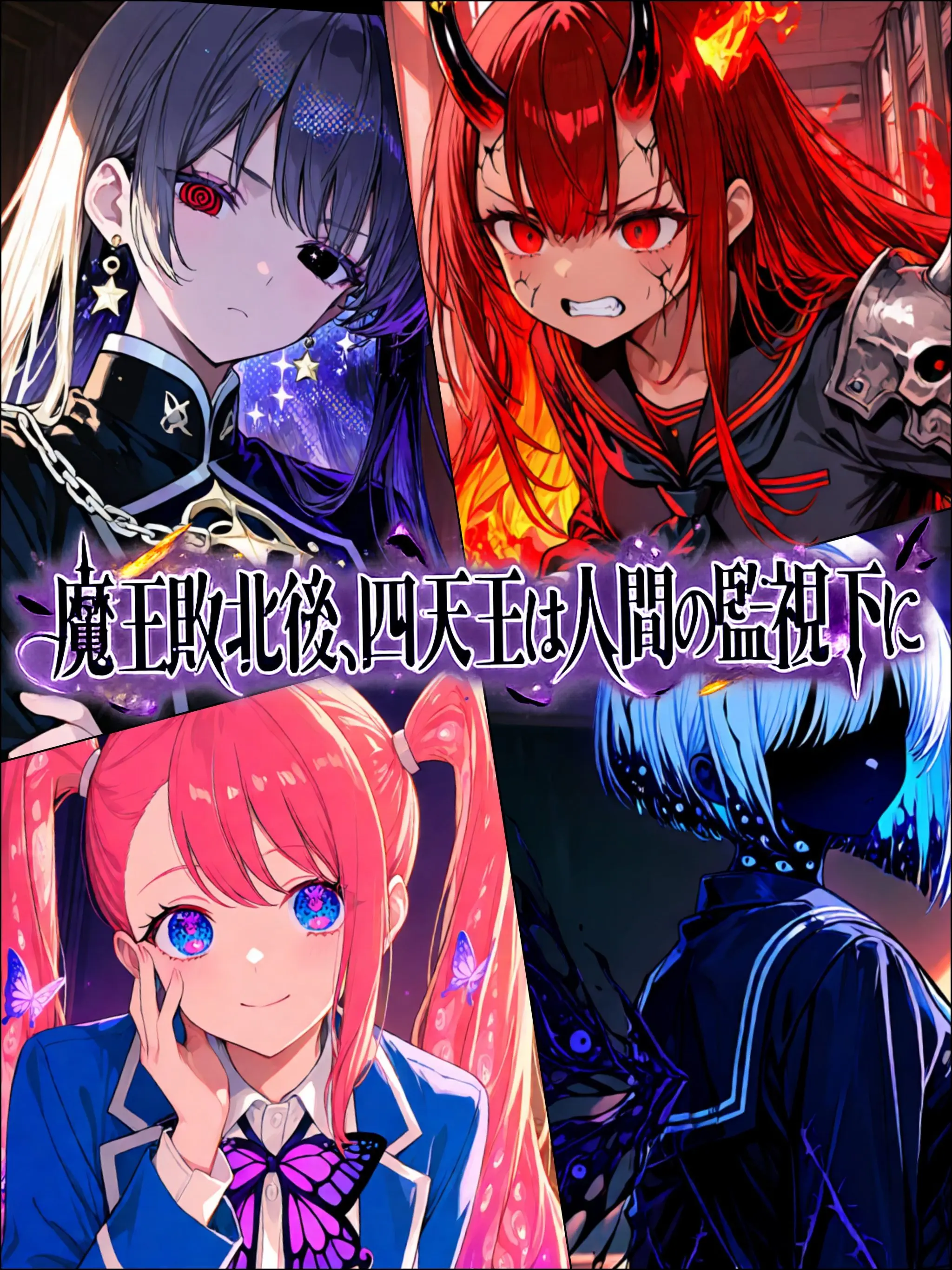 love_sabu의 魔王敗北後、四天王は人間の監視下に