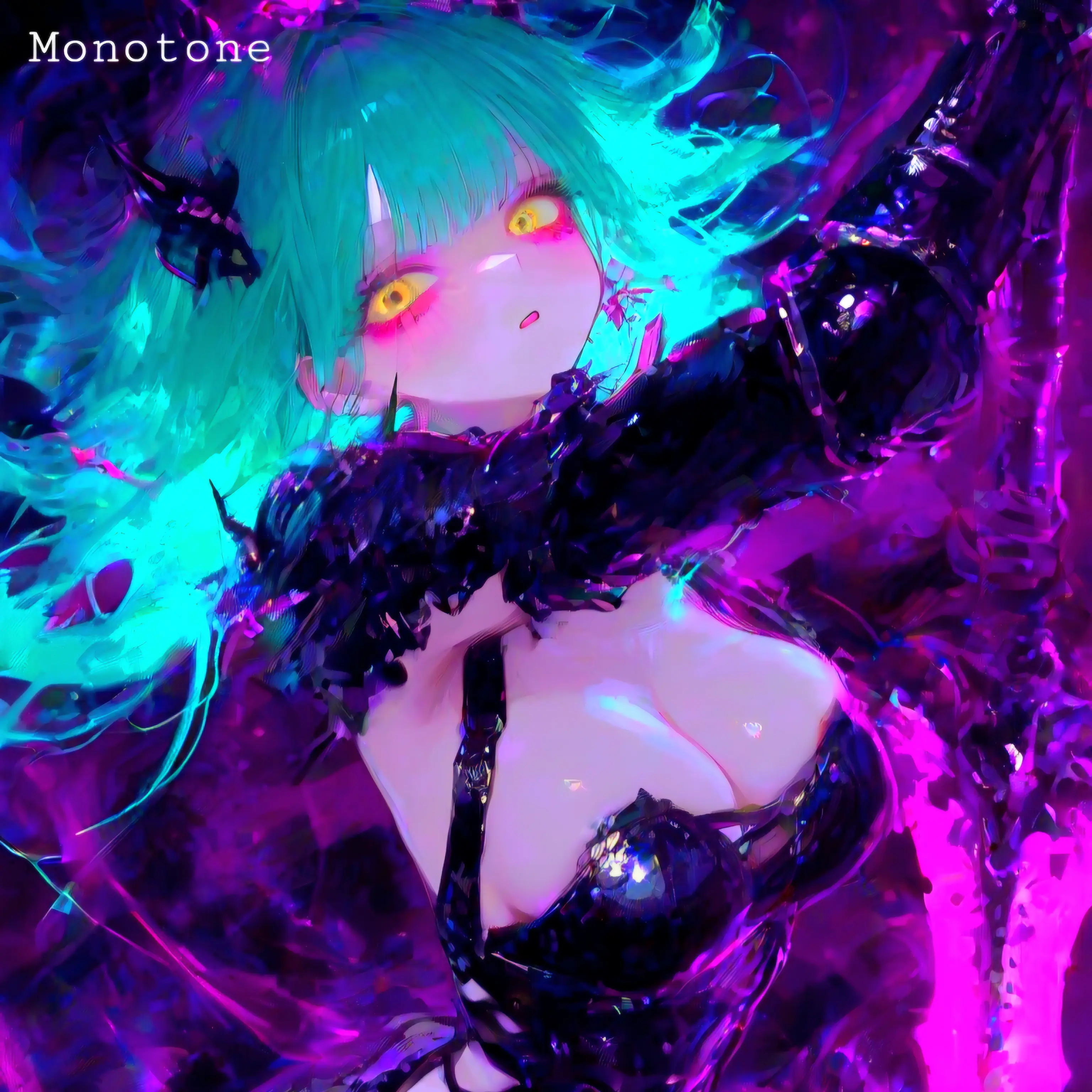 Monotone의 마왕😈 메이드 셋 하렘❤️