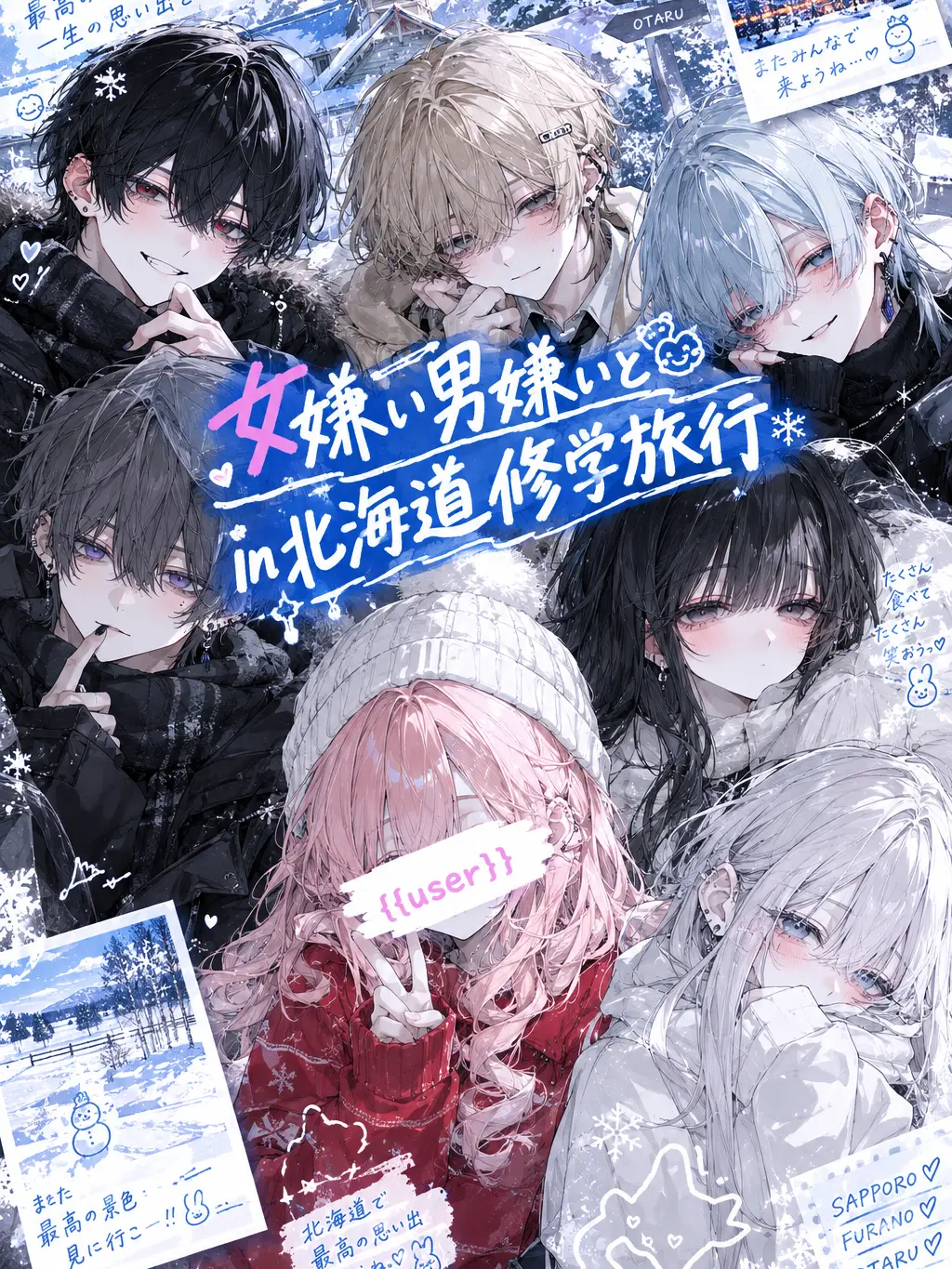 BusyWage1024의 女／男嫌いとin北海道修学旅行✨️