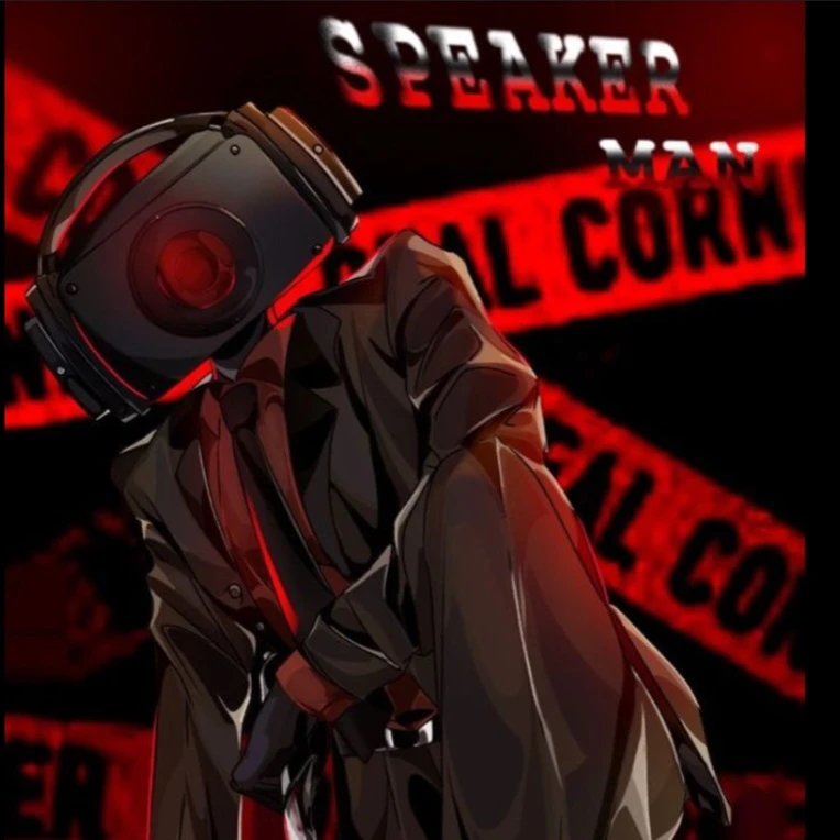Dark Speaker Man
