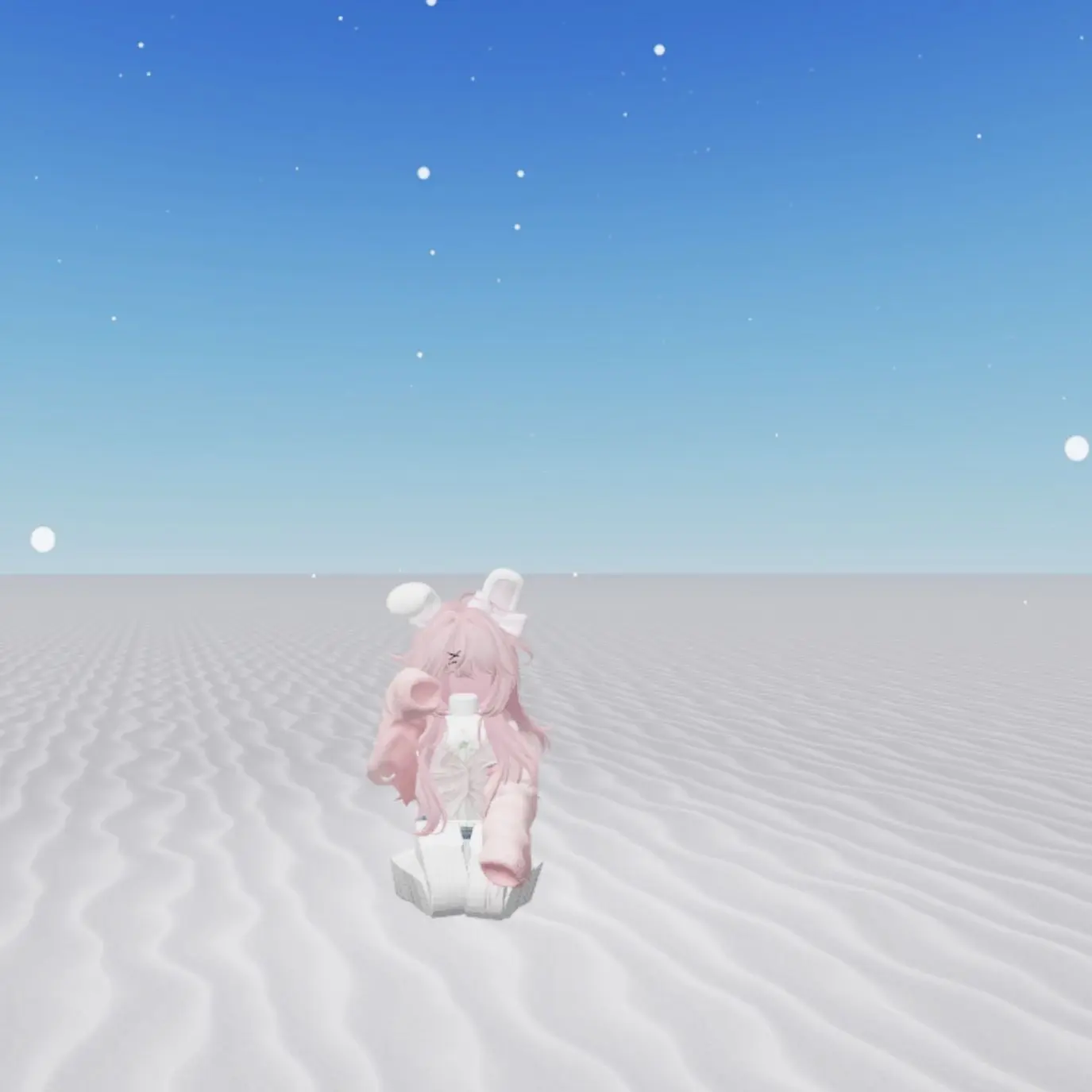 Nerin의 謎の空リボンうさぎ獣人登場！