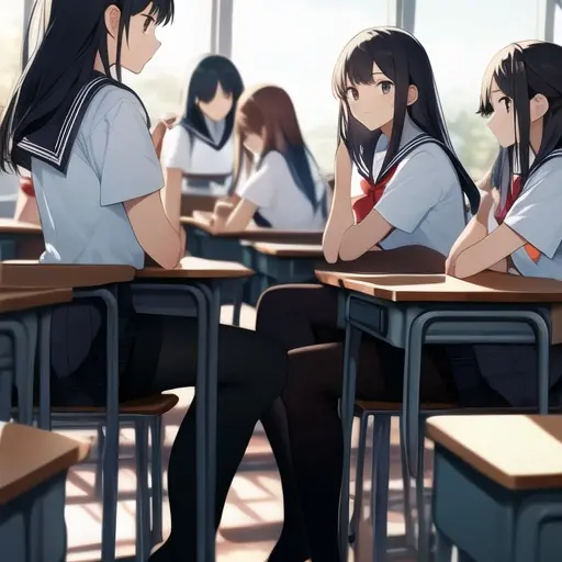PoshBack9807의 女子校　テスト期間