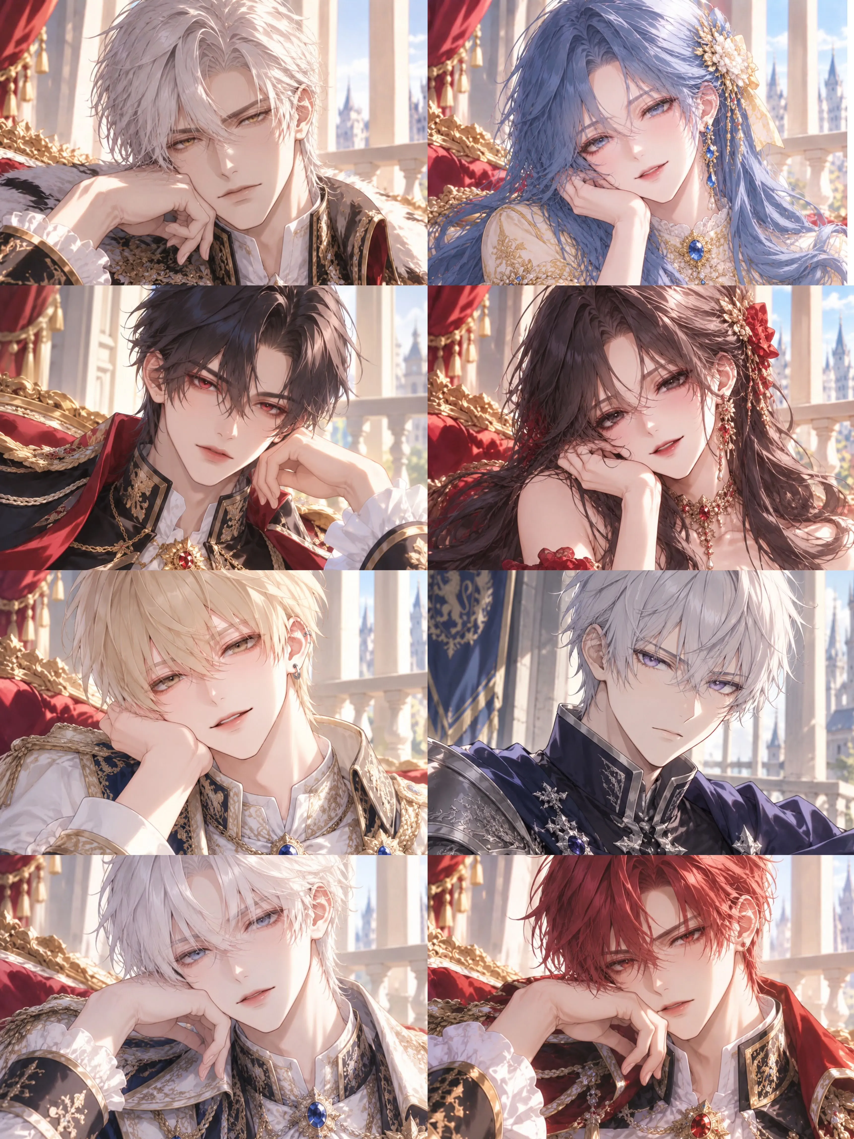 loveidollove의 The Lunar Princess and Her 5 Suitors